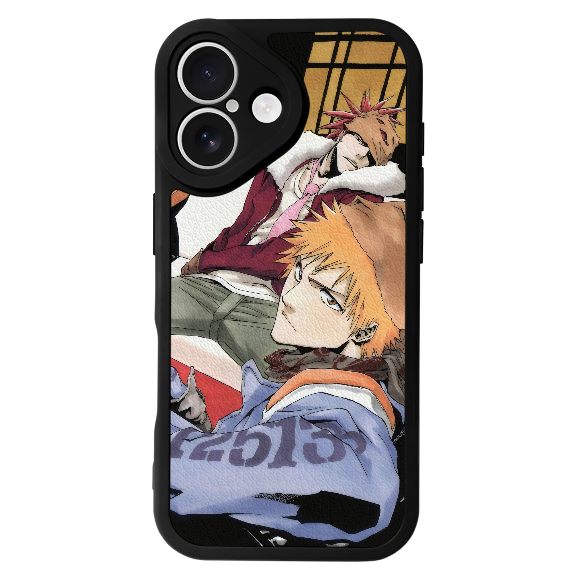 （画像用） ブリーチ BLEACH 【iPhone 16シリーズ対応】シリコンスマホケース（レザー調） 材質：シリコン